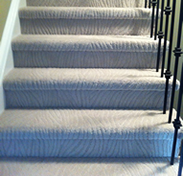 Carpet Installation on Stairs